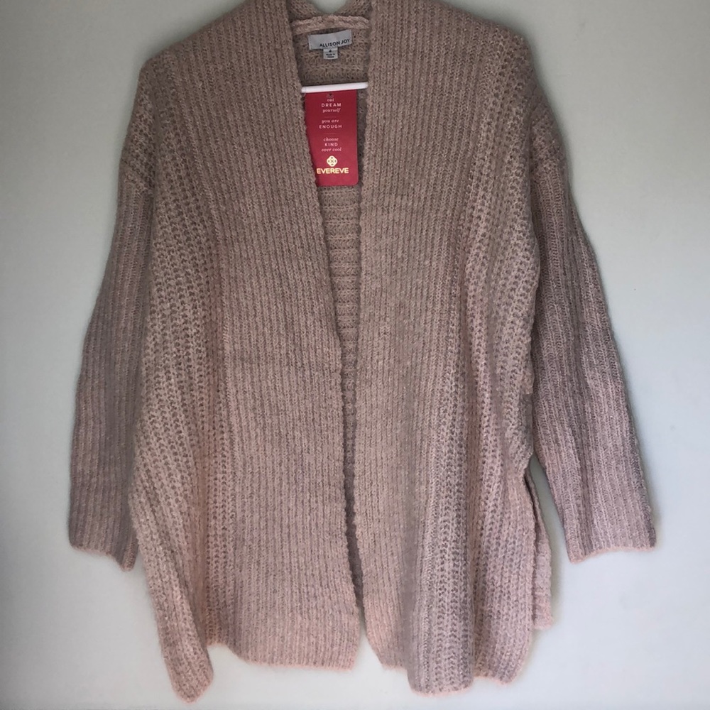 Allison Joy Side slit cardigan Size S Wool